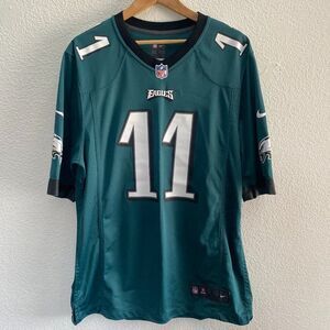 Carson Wentz #11 Philadelphia Eagles Football NFL Nike Jersey Men's Large